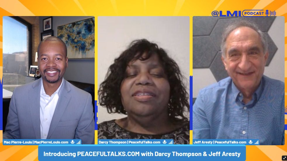 Introduction to Peacefultalks.com with Darcy Thompson and Jeff Aresty